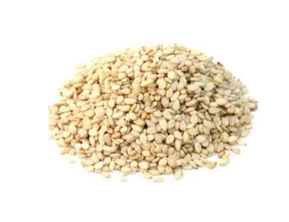 Organic Hulled Sesame Seeds, for Agricultural, Making Oil, Style : Dried