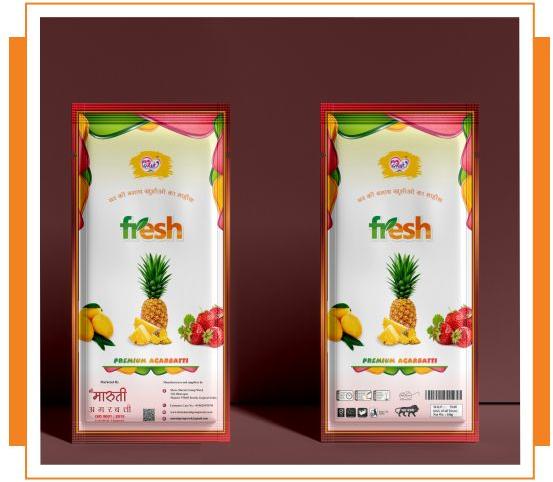 Fresh Pineapple Premium Pouch, Packaging Type : Cartons