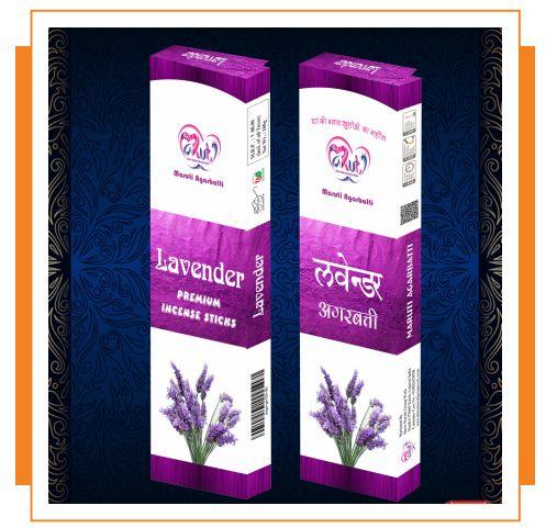 Maruti Products Lavender Perfume Incense Sticks, Packaging Type : Cartons