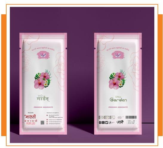 White Garden Premium Pouch