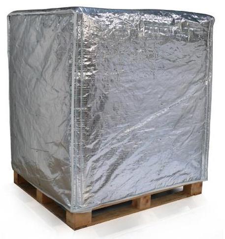 Platinum Plain Aluminum thermal pallet cover, Packaging Type : Bag