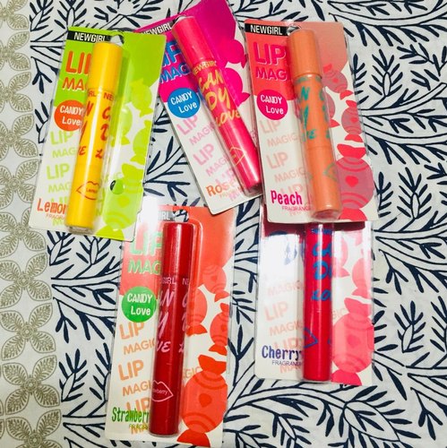 New Girl Lip Balm, Color : Yellow, Pink, Red, Orange Maroon