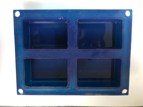Silicon rubber Soap Making Mold, Color : Blue
