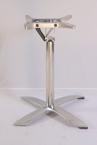 Folding Table Leg, Color : Silver