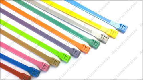 Nylon Cable Ties, Color : Multicolor