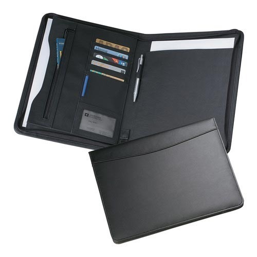 Rectengular Leather Conference Folder, for File Holding, Design : Plain