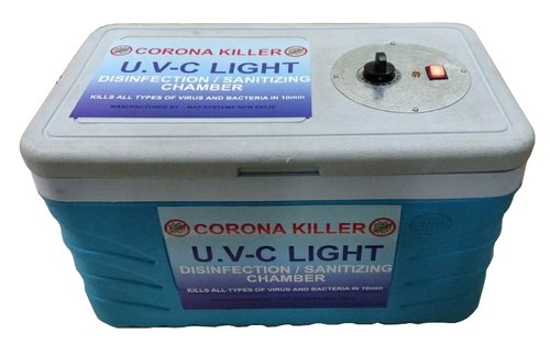 Corona Killer U.V-C Light Sanitizing Chamber, Capacity : 50 Ltrs