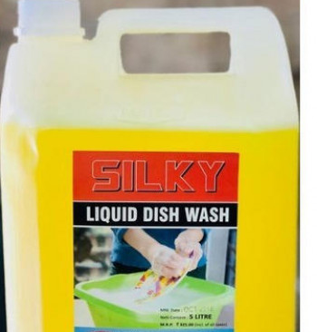 Silky Liquid Dish Wash, Packaging Type : Plastic Can