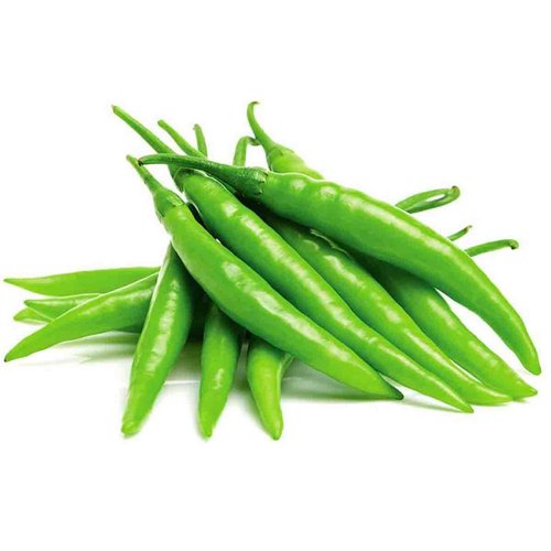 Natural Fresh Green Chilli, for Human Consumption, Packaging Type : Gunny Bag