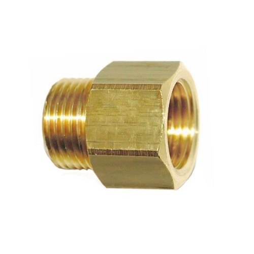Round Brass Pipe Adapter, Color : Golden