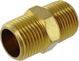Coated Brass Hex Nipple, Feature : Durable