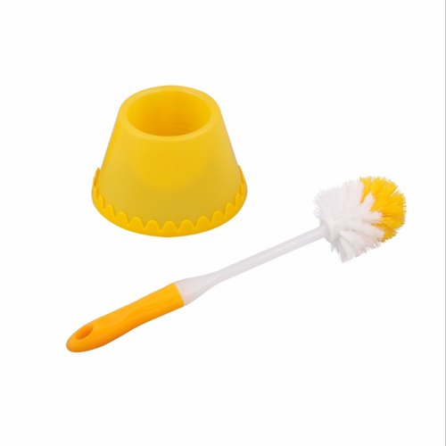 Classy Touch Designer Toilet Brush, Color : Yellow