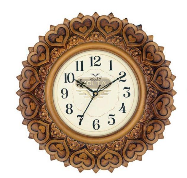 V-1733 Designer Collection Wall Clock, Packaging Type : Thermocol Box, Paper Box, Cartoon Box