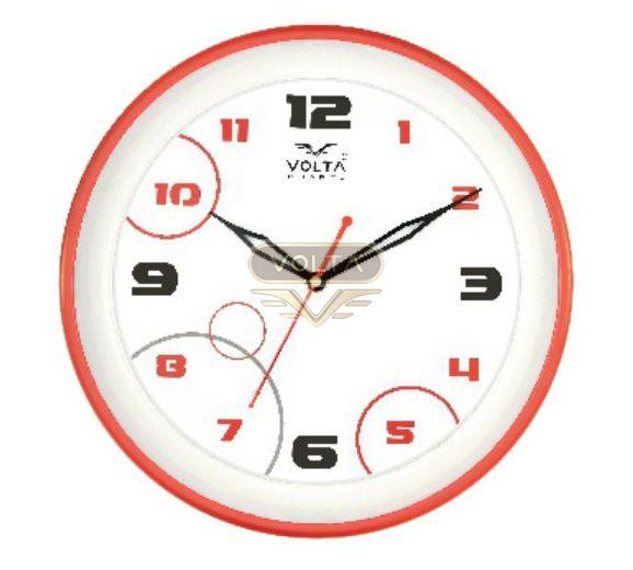V-501 Simple Collection Wall Clock, Size : 250X250X50mm