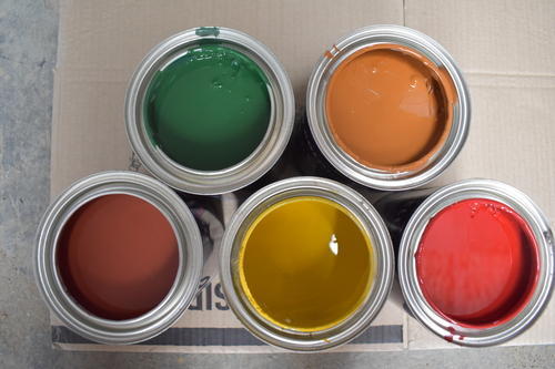 Deluxe Interior Enamel Paint, Packaging Type : Can