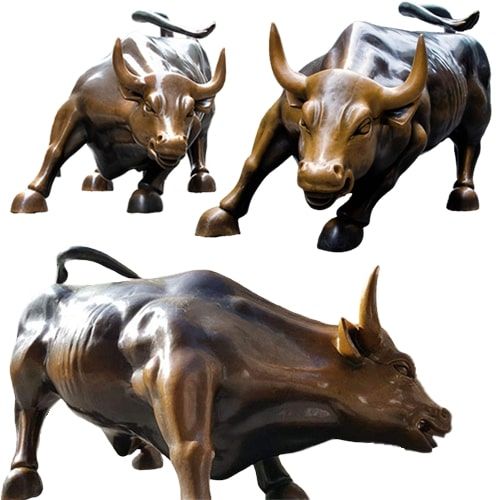 Fiberglass Bull Statue