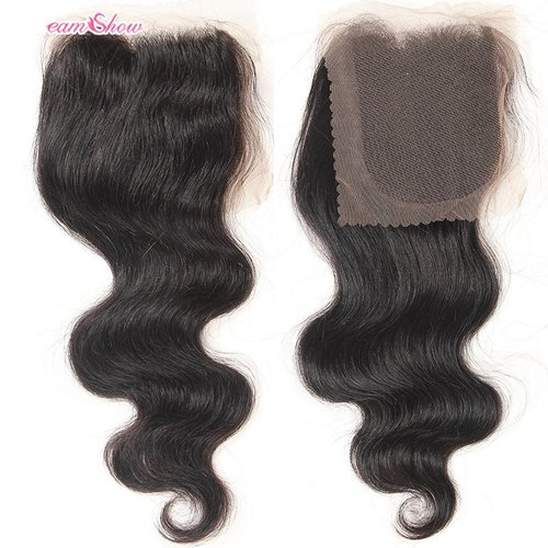 Human Hair lace closure, Color : Natural Colour