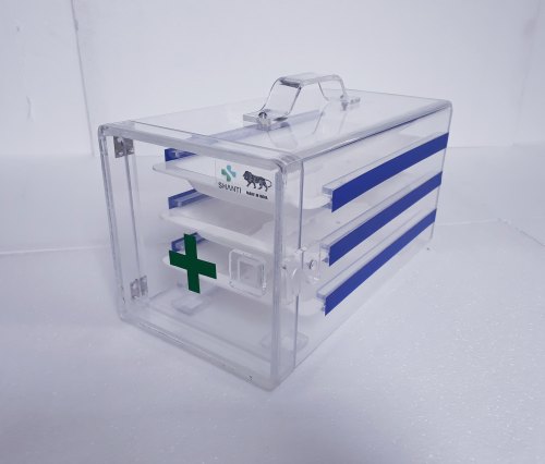 Rectangular Acrylic Formalin Chamber, for Clinic, Hospital, Feature : Corrosion Proof, High Quality