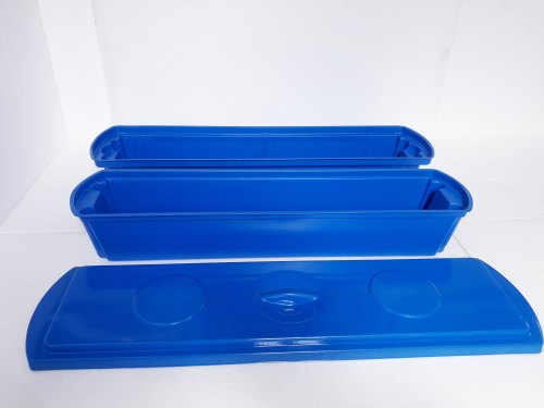 Disinfection Soaking Tray, Color : Blue