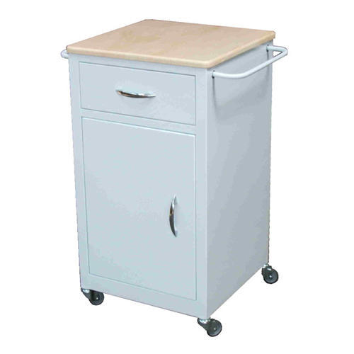 Polished Steel Hospital Bedside Table, Feature : Rust Proof, Stylish Look