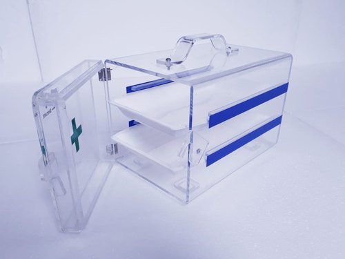 Rectangular Acrylic SFC 1052 Formalin Chamber, for Clinic, Hospital, Feature : High Quality, Light Weight