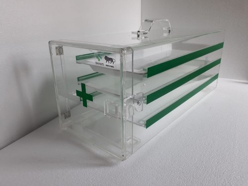 Acrylic Sterilized Formalin Chamber, for Clinic, Hospital, Feature : Corrosion Proof, High Quality