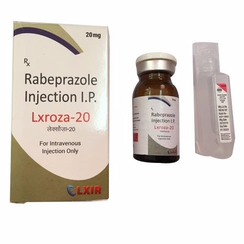Lxroza-20 Rabeprazole Injection I.P, Packaging Size : 20 mg