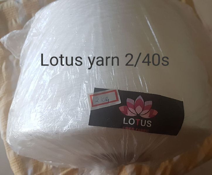 Plain Lotus Yarn for Textile Industry