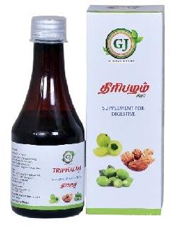 Triphalam syrup Digestion & Constipation supplement, for Medicinal Use, Purity : Natural Herbal