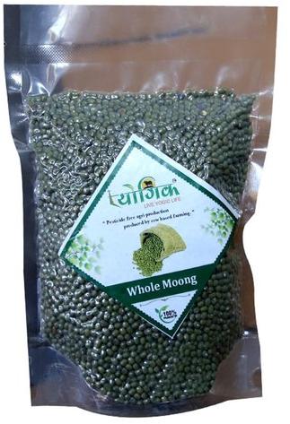 Yogic Whole Green Moong, Packaging Size : 1kg
