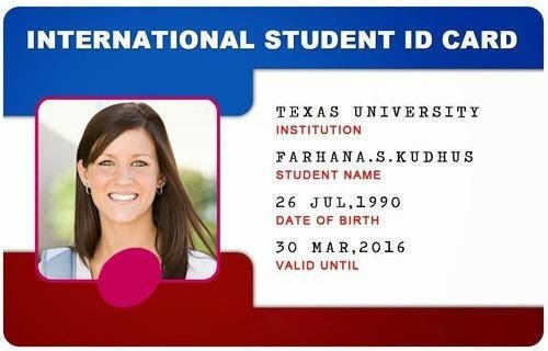 College ID Card, Shape : Rectangular