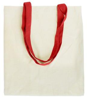 Cotton Carrier Bag, Color : White