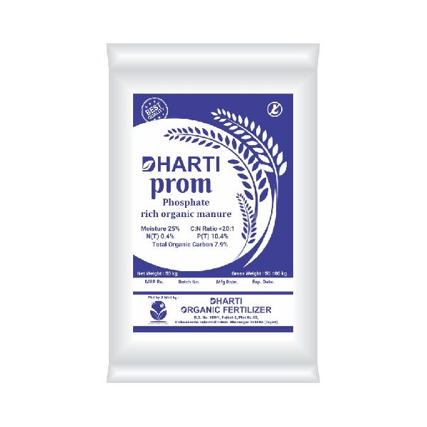 Dharti Prom Organic Manure, for Agriculture, Packaging Type : Plastic Bag