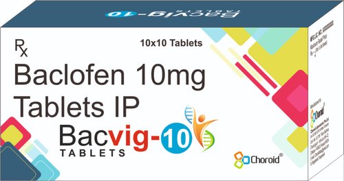 Baclofen 10 mg Tablets