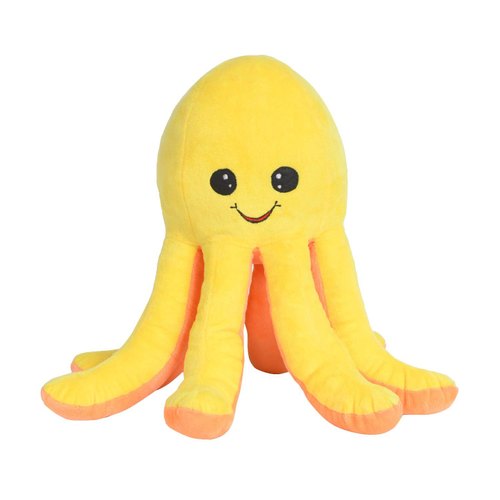 Ultra Plush Octopus Soft Toy, Color : Yellow