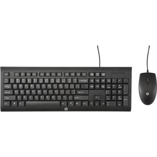 Wireless Keyboard Mouse Combo, Color : Black