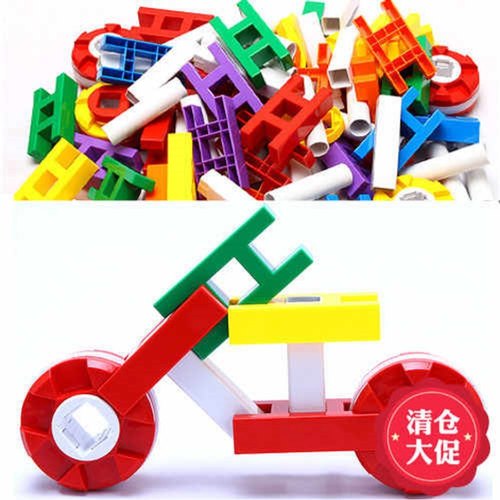 Plastic Kids Building Puzzle Toy, Packaging Type : Box