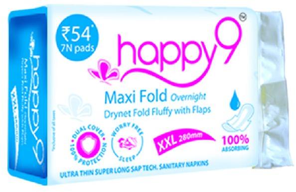 Happy9 Maxi Fold Sanitary Napkin