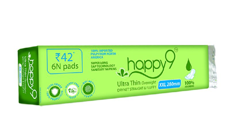Happy9 Ultra Thin Sanitary Napkin