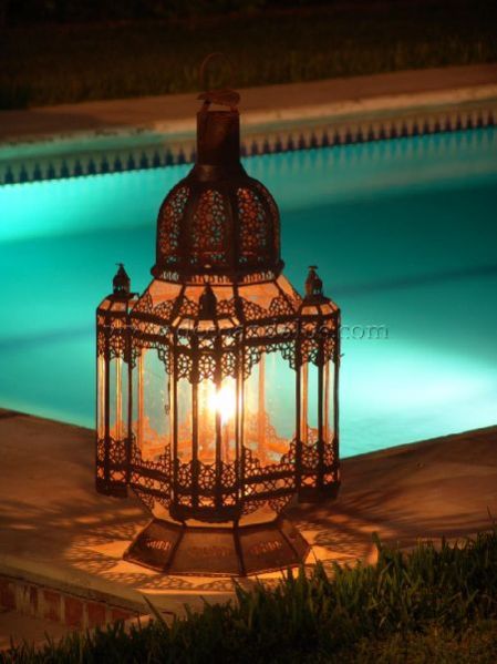 Shown In Pictures Moroccan Lantern