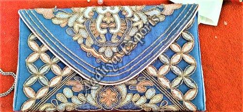 Rectangular Polished Beaded Clutch Purses, Style : Wallets, Technics :  Machine Made at Rs 950 / Piece in Jaipur