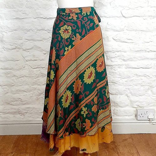 Saree Magic Wrap Skirts, Feature : Anti-Wrinkle, Breath Taking Look, Comfortable, Easily Washable