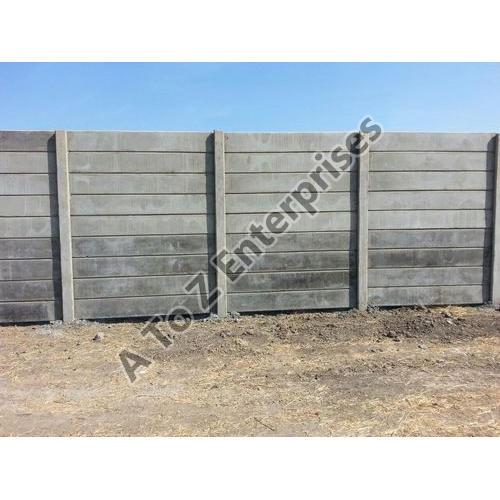 Polished RCC Precast Boundary Wall, for Construction, Pattern : Plain
