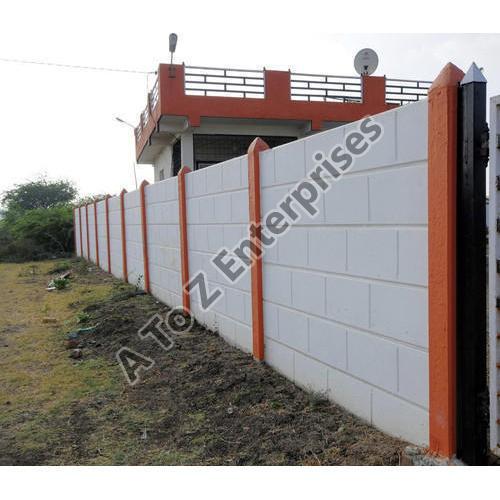 Rcc readymade compound wall, Color : Multi Color