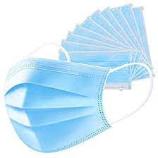 Non Woven Disposable Face Mask, Rope material : Cotton