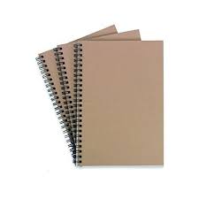 Rectangular Spiral Notebook, for Home, Office, Size : Standard