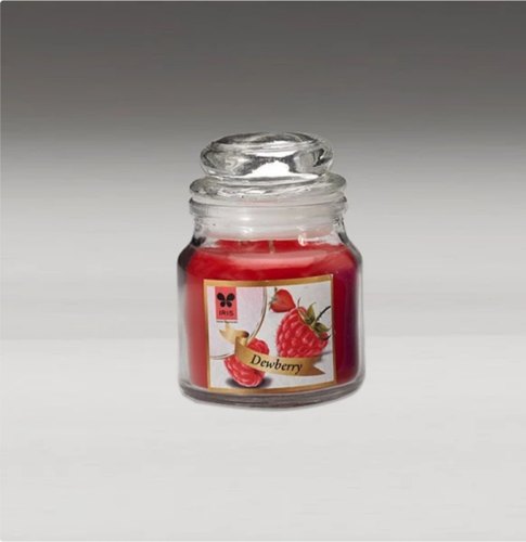 Round 100 ml Glass Candle Jar, for Decoration, Pattern : Plain