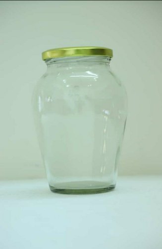 1000 Ml Glass Matki Jar with Lug Metal Cap