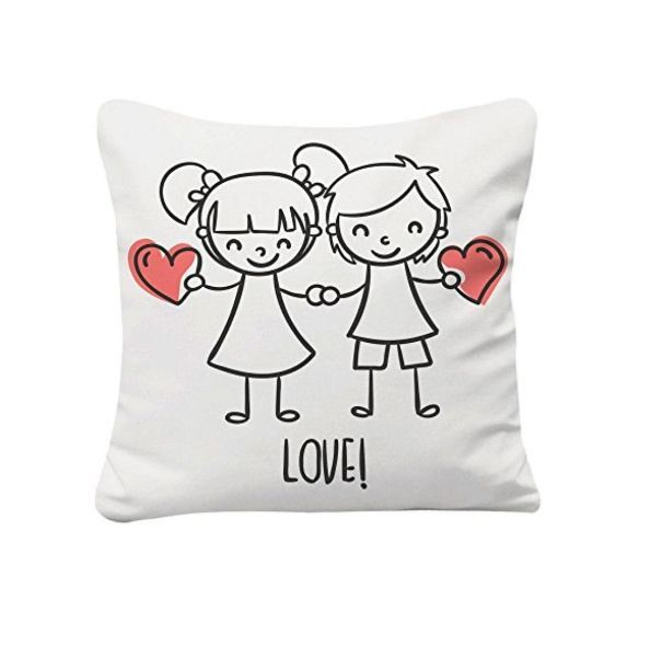 AM-121 Cotton Printed Cushion Cover