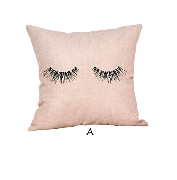 AM-126 Cotton Printed Cushion Cover, for Bed, Chairs, Sofa, Size : 45X45CM